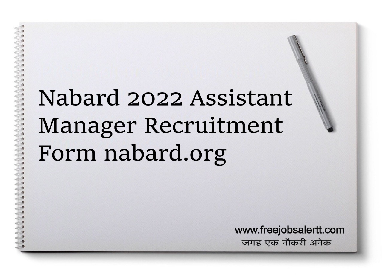 Nabard 2022 Assitant Manager