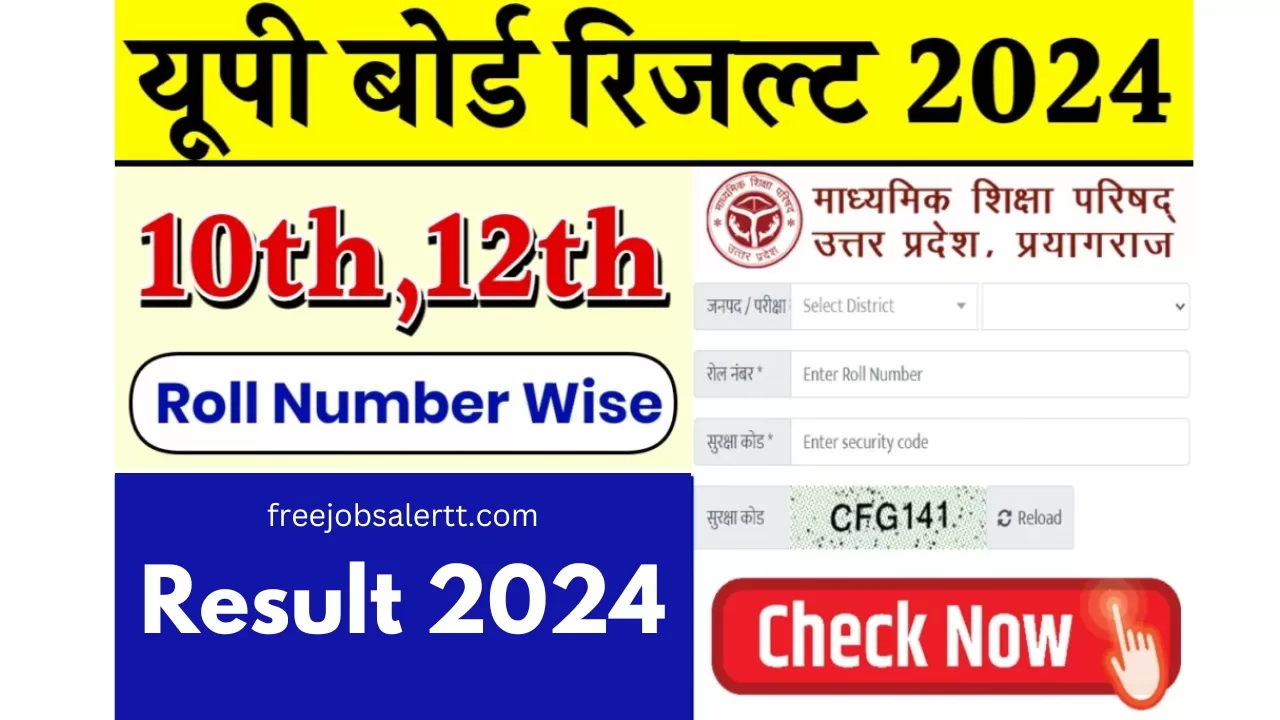 UP Board Result 2024 Out Check Online Details Now
